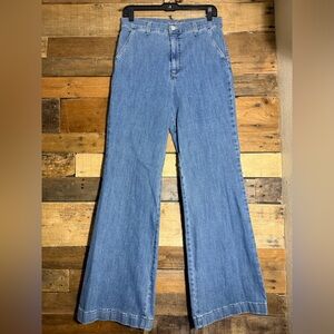 Gloria Vanderbilt Women's High Rise Flare‎ Trouser Jean size 10
